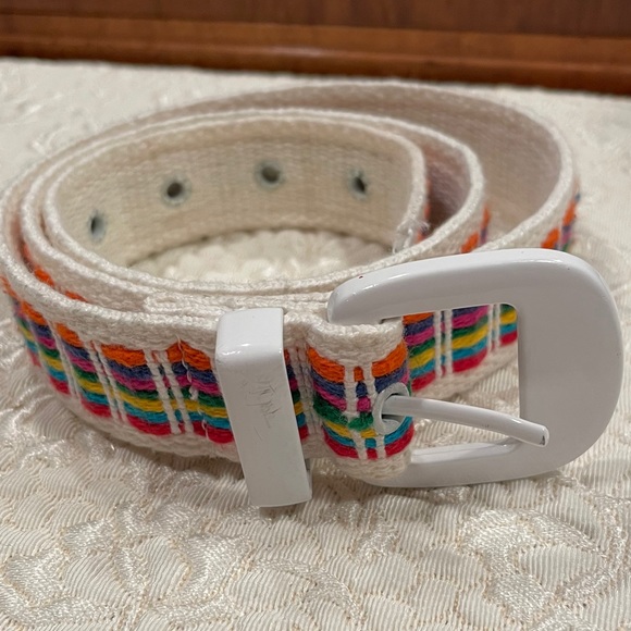 RAINBOW VINTAGE BELT - Picture 1 of 2